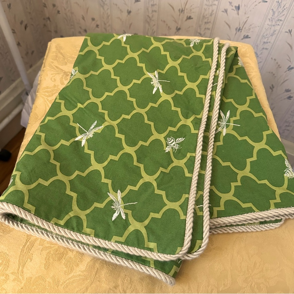 Cuddledown Green Pet Bed Cover